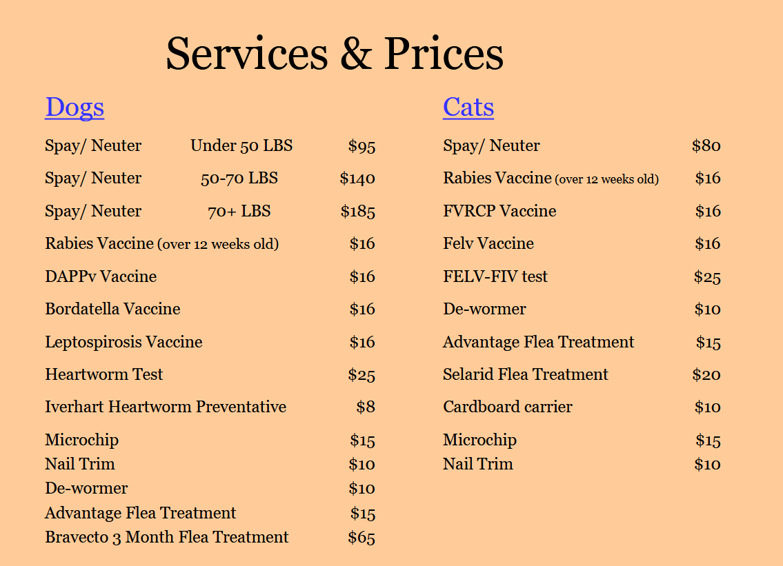 prices 1-1-25